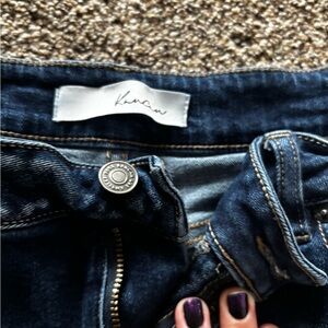 KanCan Dark Blue High-Rise Women's Jeans
